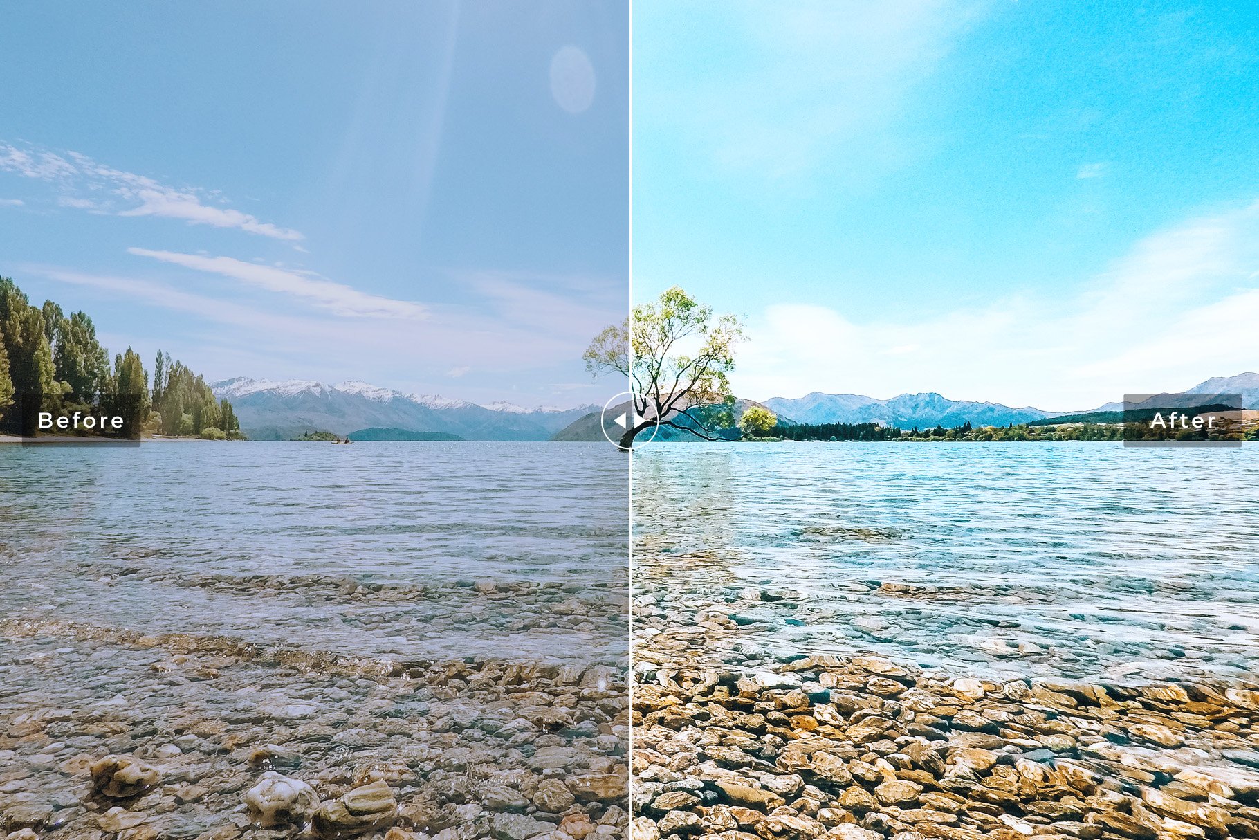 Wanaka Pro Lightroom Presetspreview image.