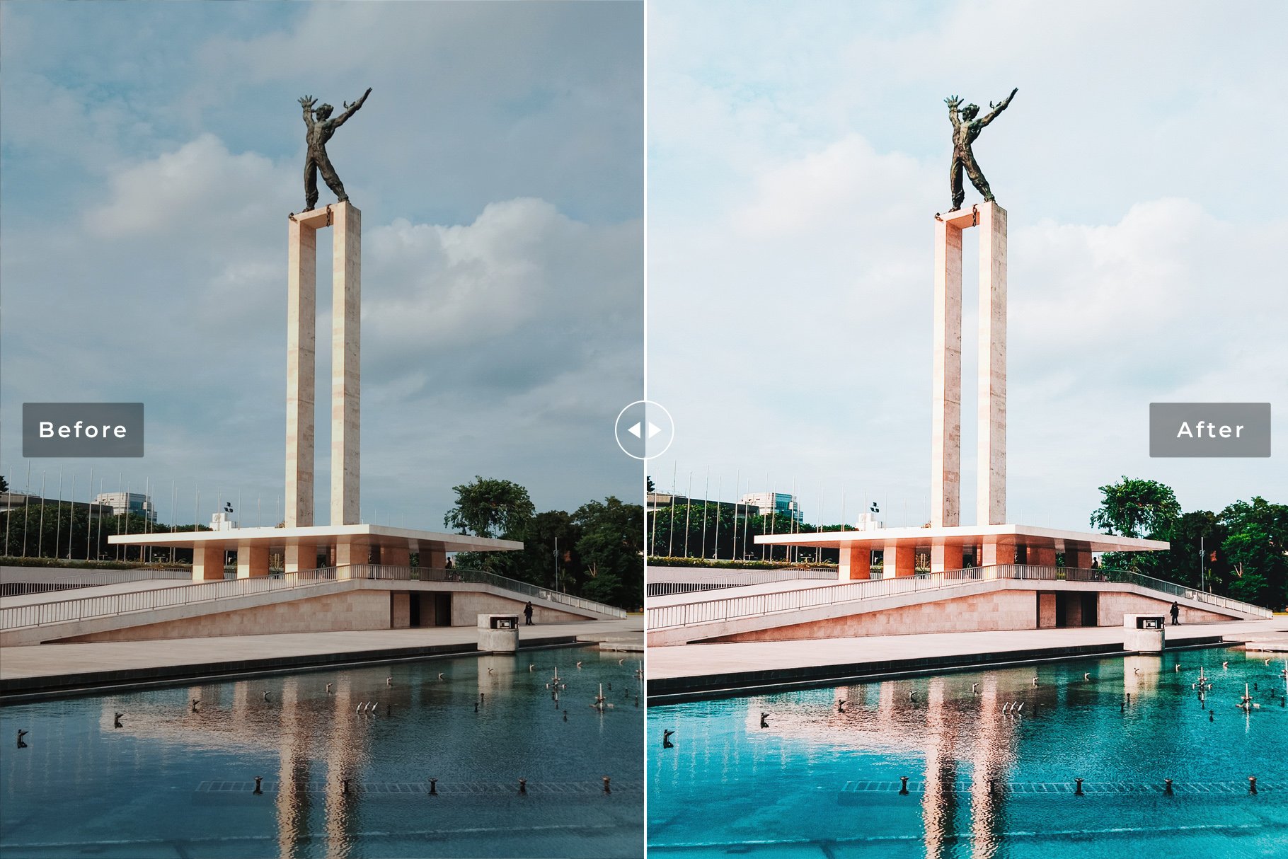 Jakarta Pro Lightroom Presetspreview image.