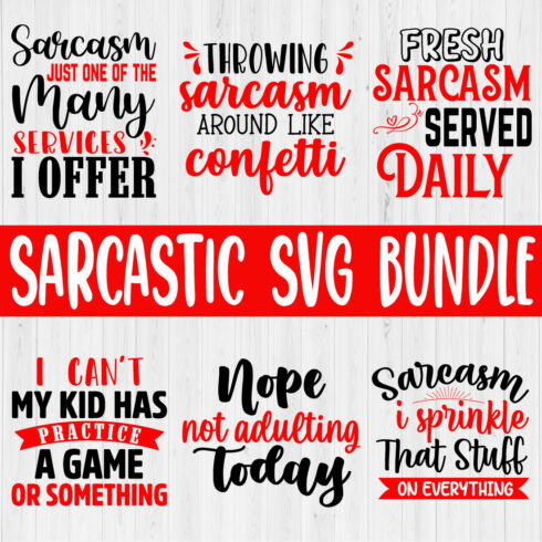 Sarcastic Designs Bundle Vol14 cover image.