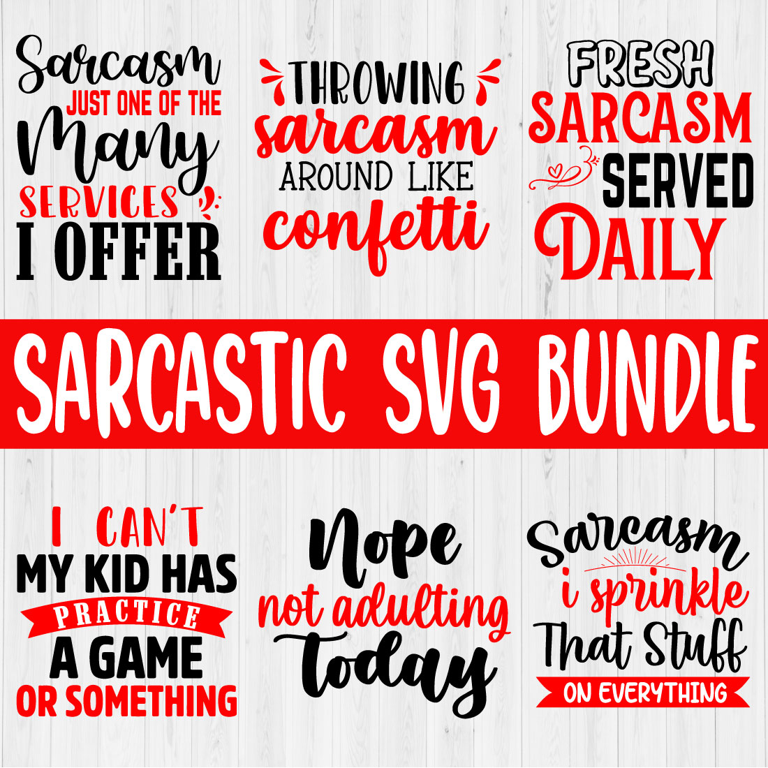 Sarcastic Designs Bundle Vol14 cover image.