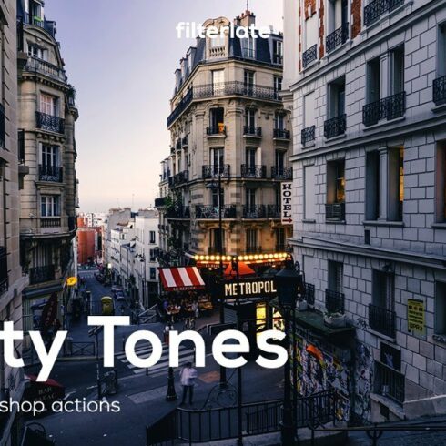 City Tones | Photoshop Actionscover image.