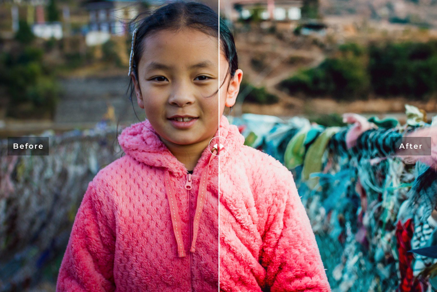 Bhutan Pro Lightroom Presetspreview image.