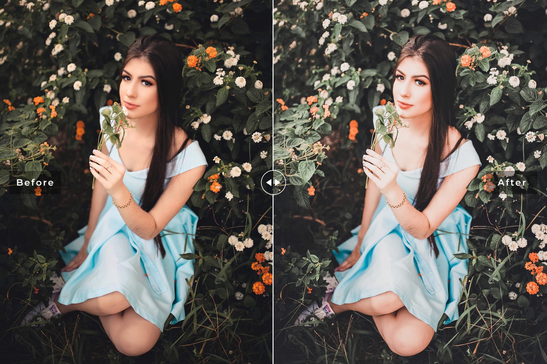 Rapunzel Lightroom Presets Packpreview image.