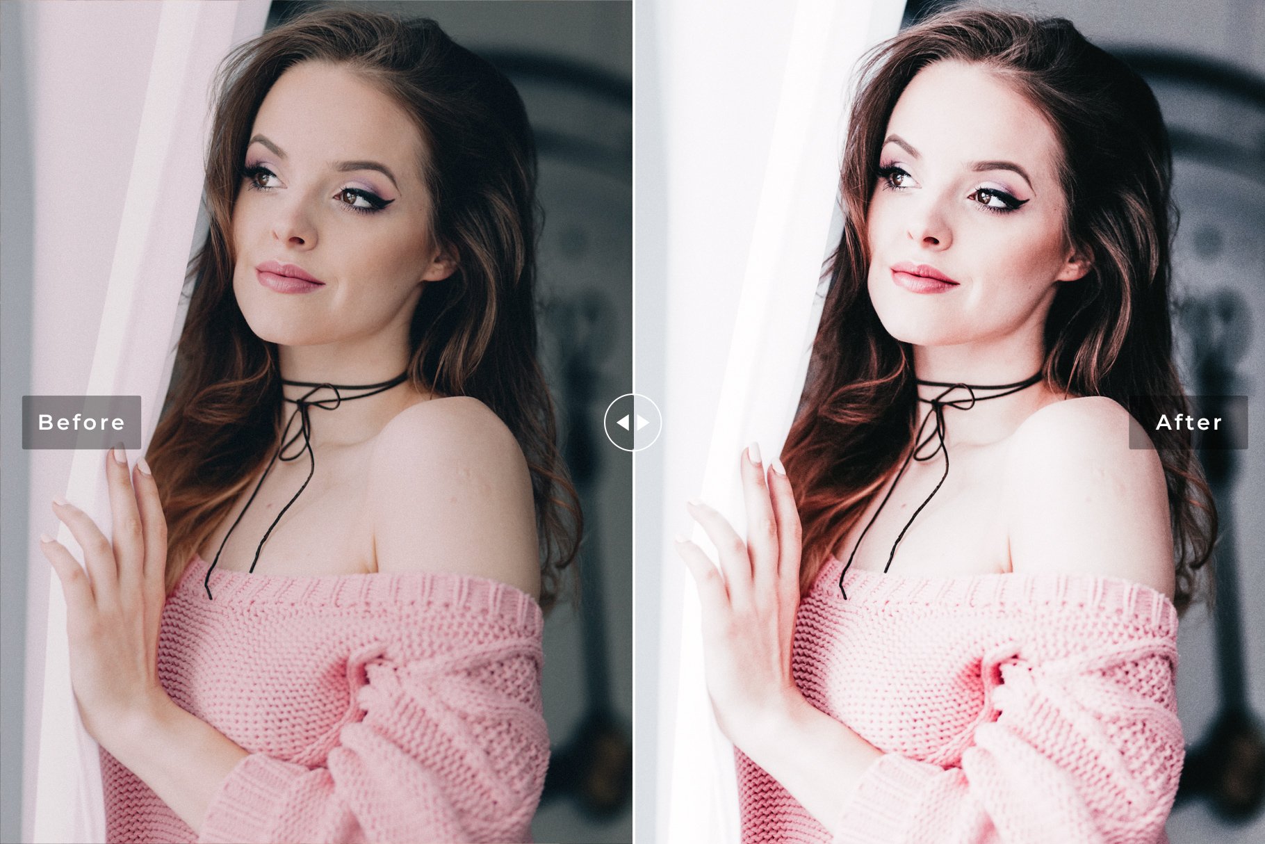 Misty Rose Pro Lightroom Presets V2preview image.