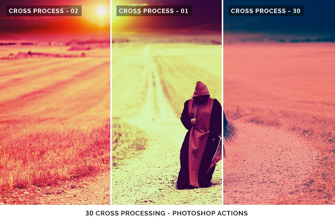 Cross Processing - Photoshop Actionpreview image.