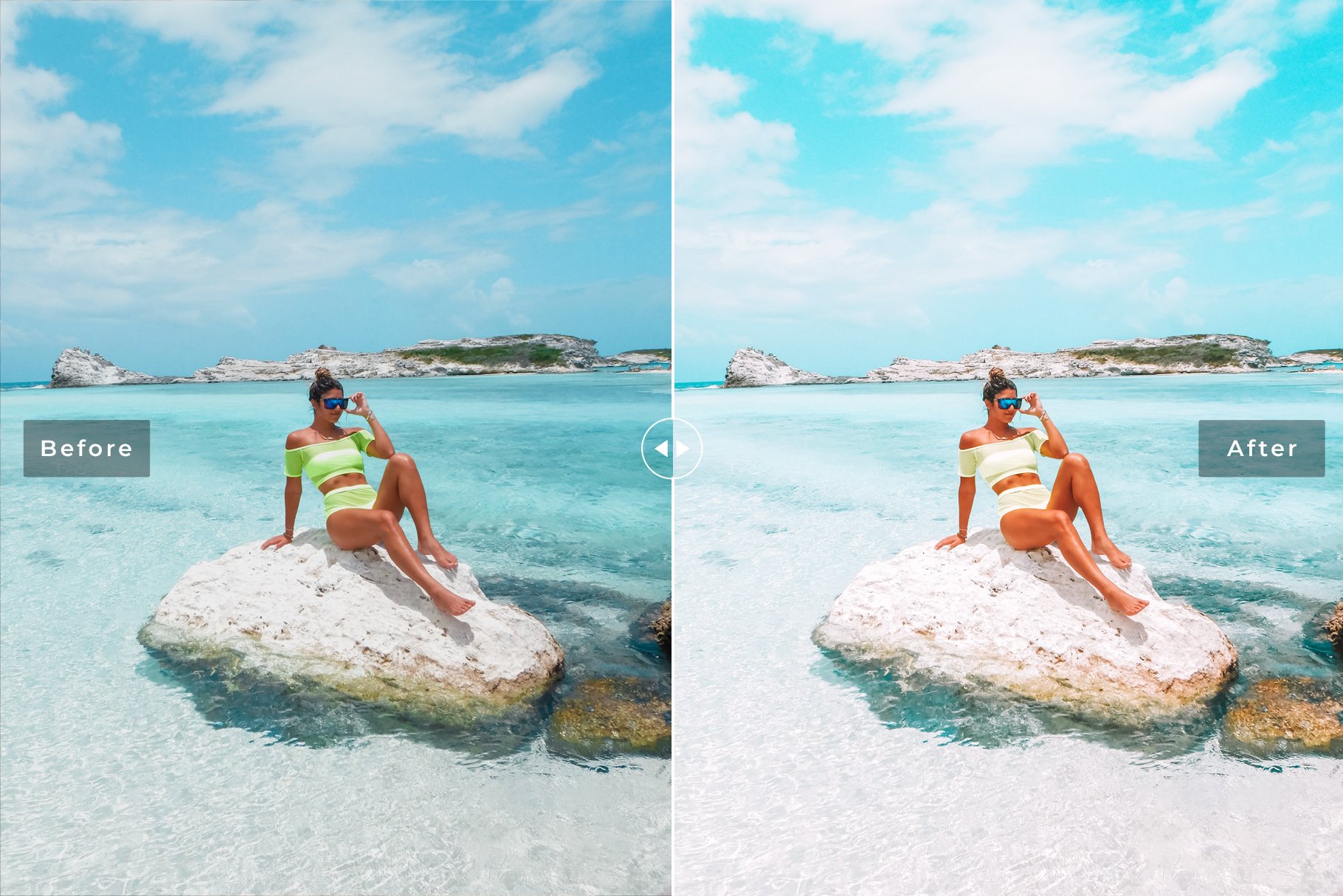 Montego Bay Pro Lightroom Presetspreview image.