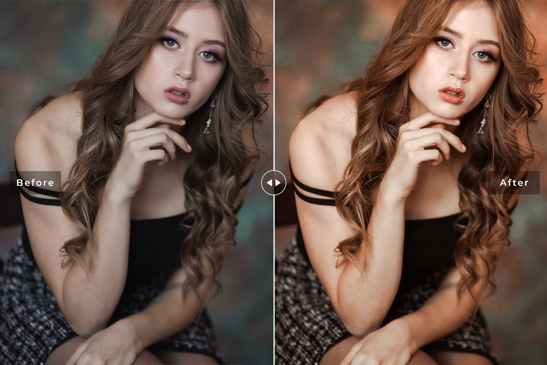 Brunette Pro Lightroom Presetspreview image.