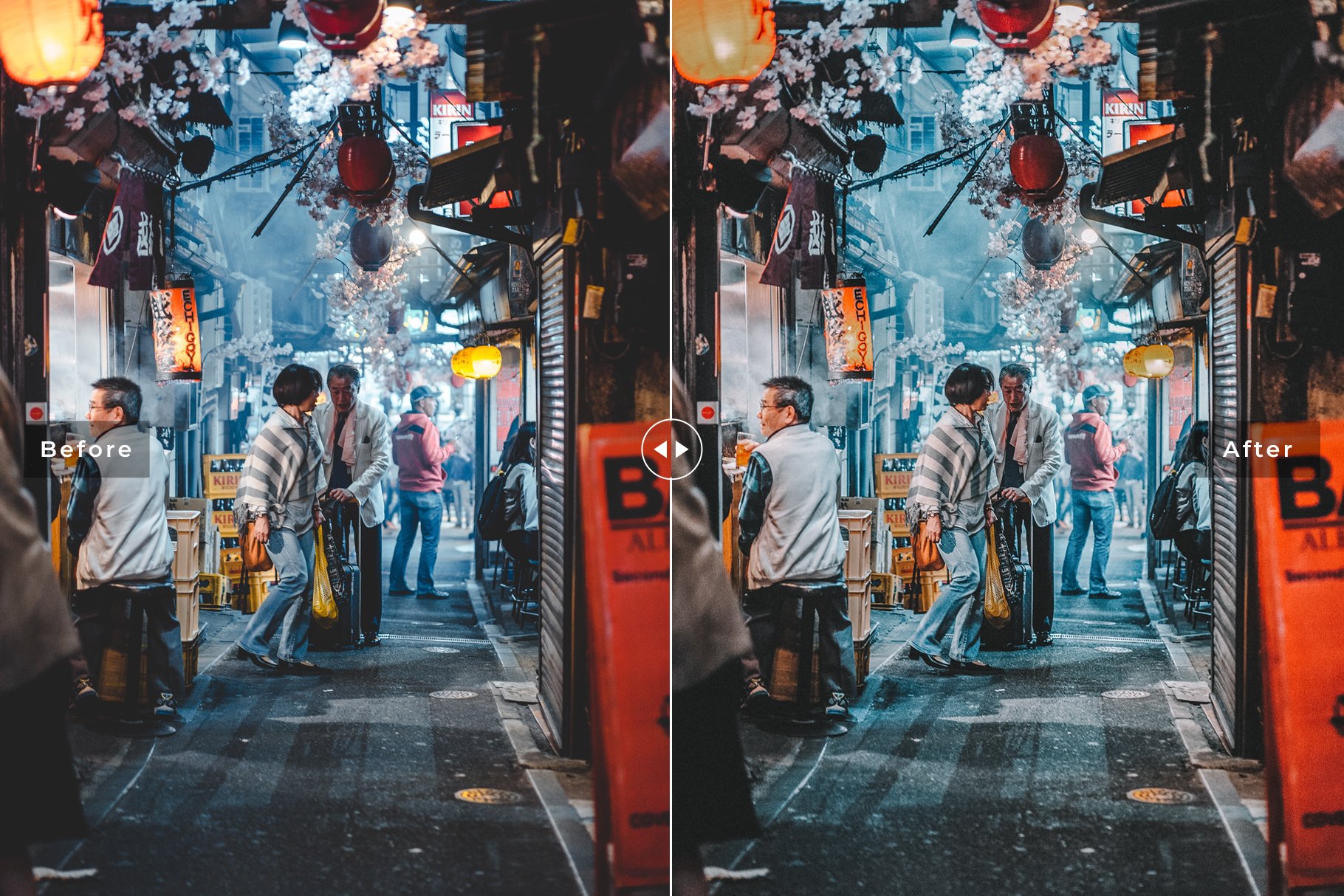 Tokyo Lightroom Presets Packpreview image.