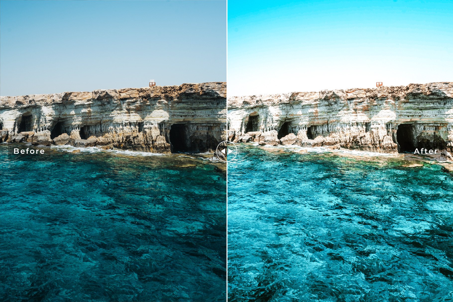 Ayia Napa Pro Lightroom Presetspreview image.