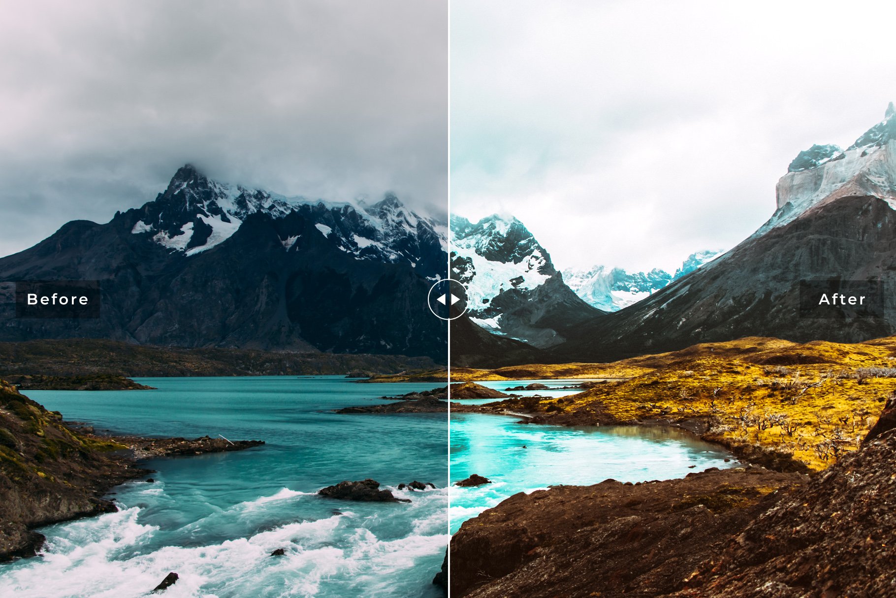 Torres del Paine Pro Lightroom Presepreview image.