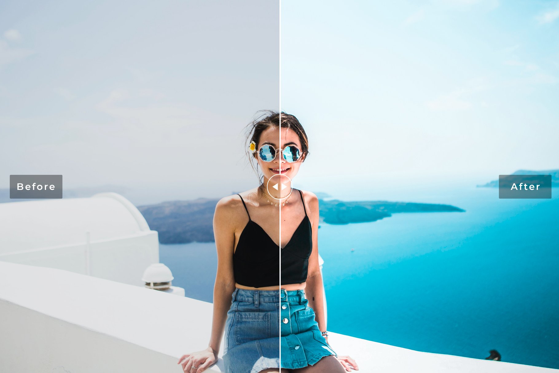 Santorini Pro Lightroom Presetspreview image.