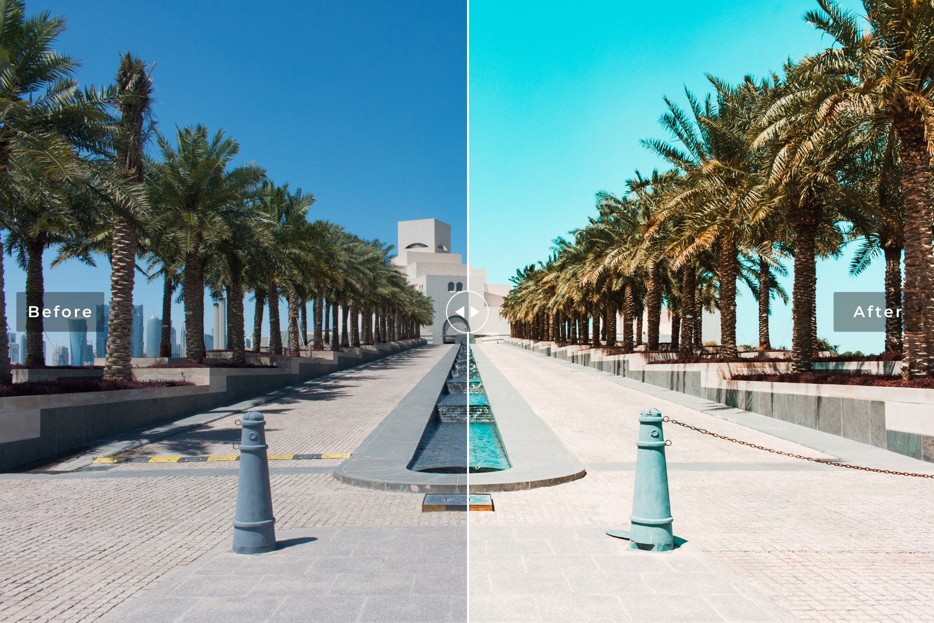 Qatar Pro Lightroom Presetspreview image.