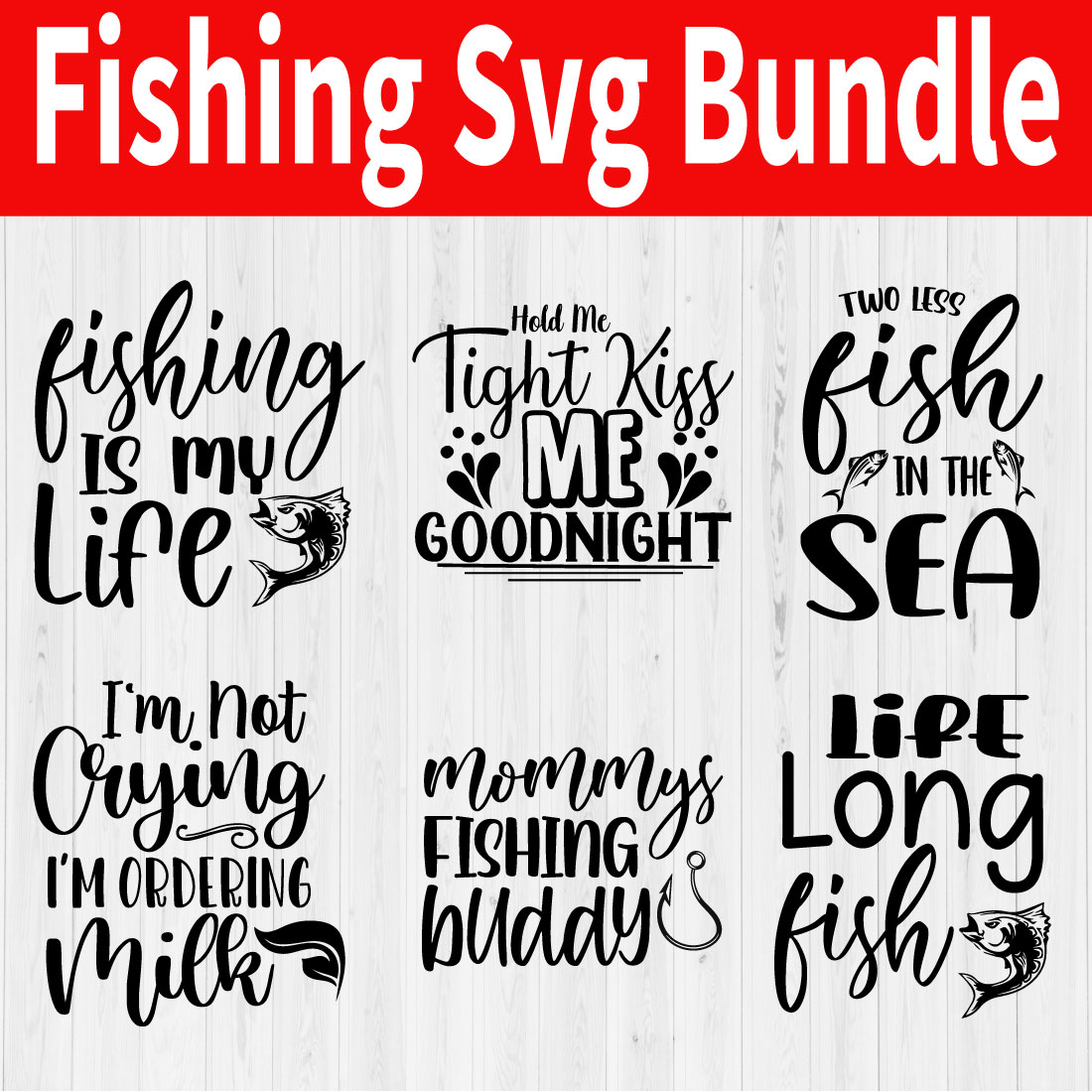 Fishing Bundle SVG – MasterBundles