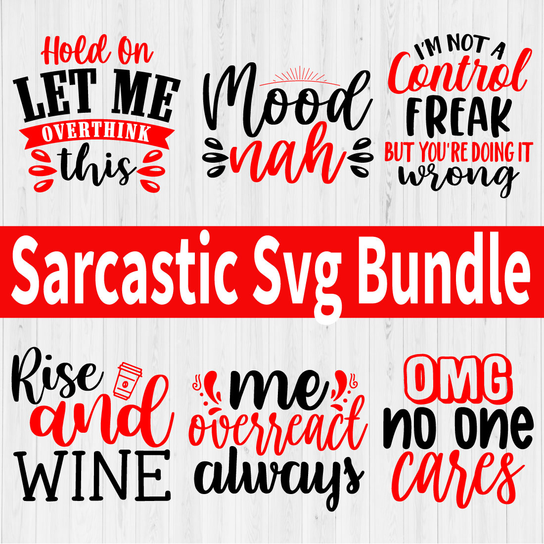 Sarcastic Svg Bundle Vol17 cover image.