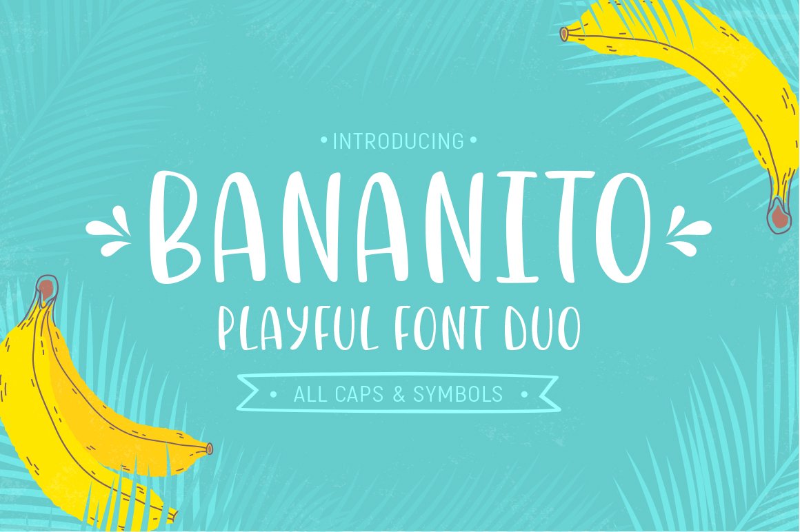 Bananito Font Duo cover image.