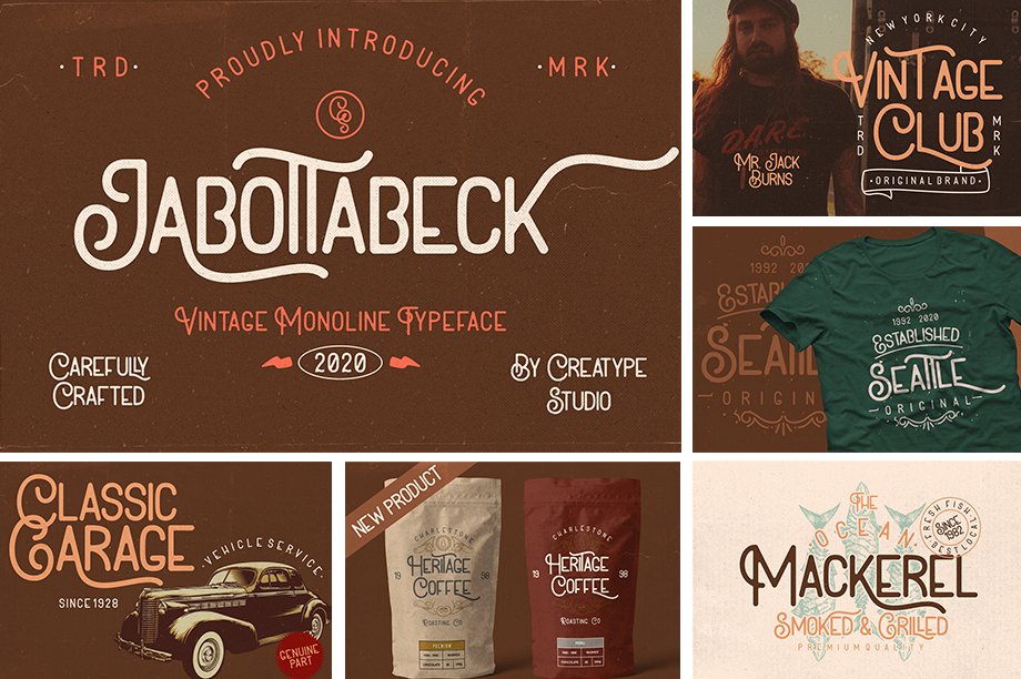 When Modern Meet Vintage Font Bundle – MasterBundles