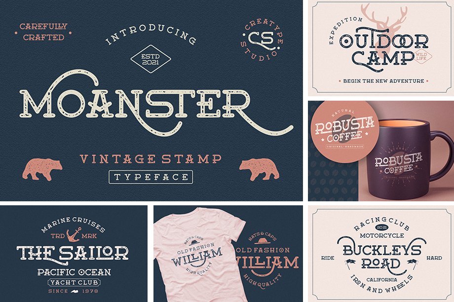 When Modern Meet Vintage Font Bundle – MasterBundles