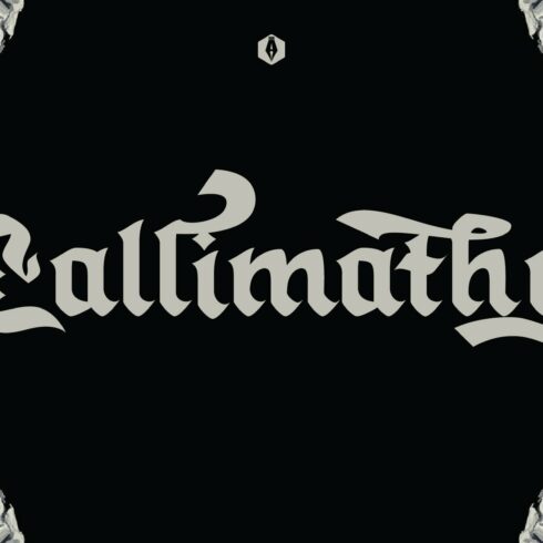 Callimathy - Gothic Blackletter cover image.