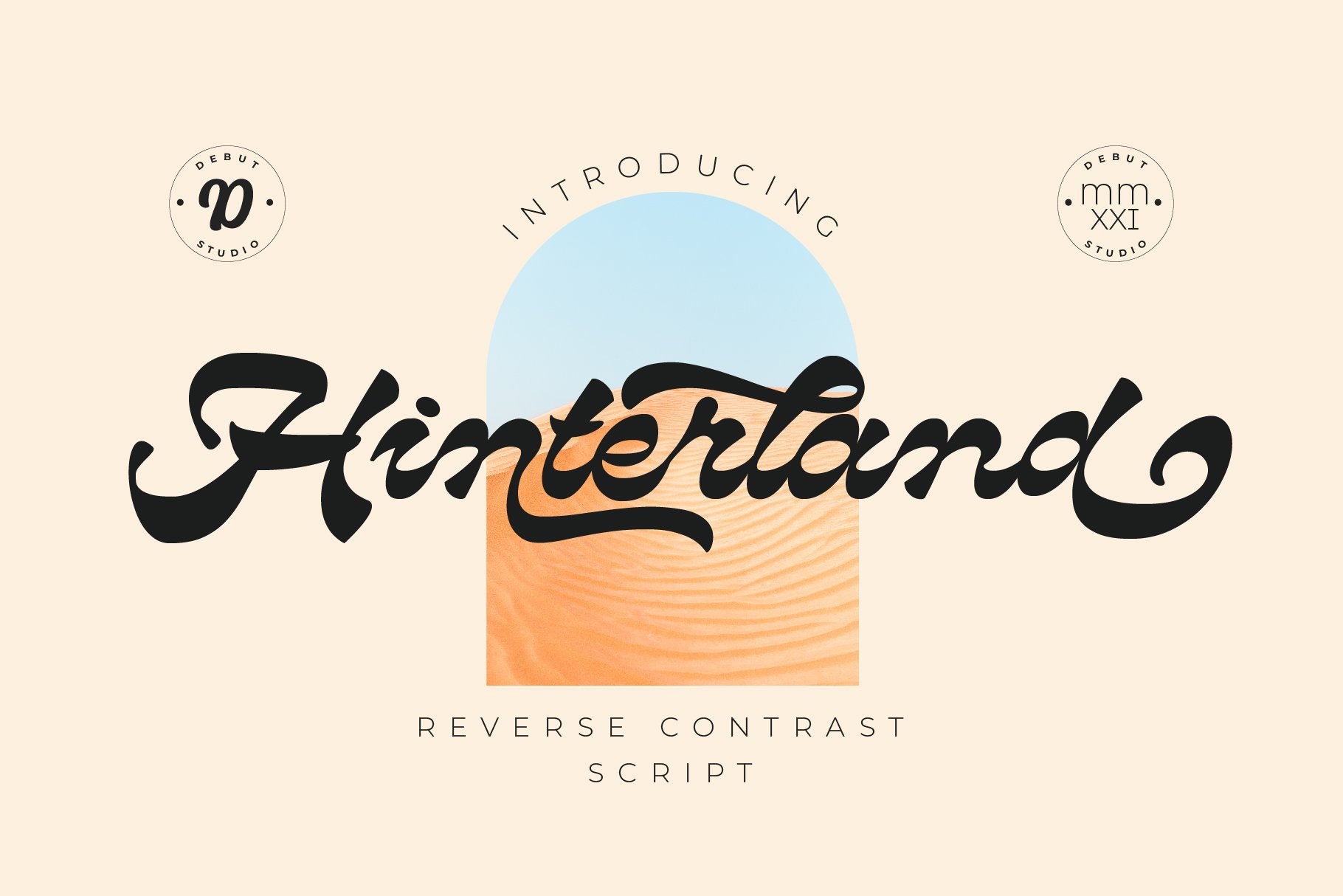 Hinterland | Reverse Contrast Script cover image.