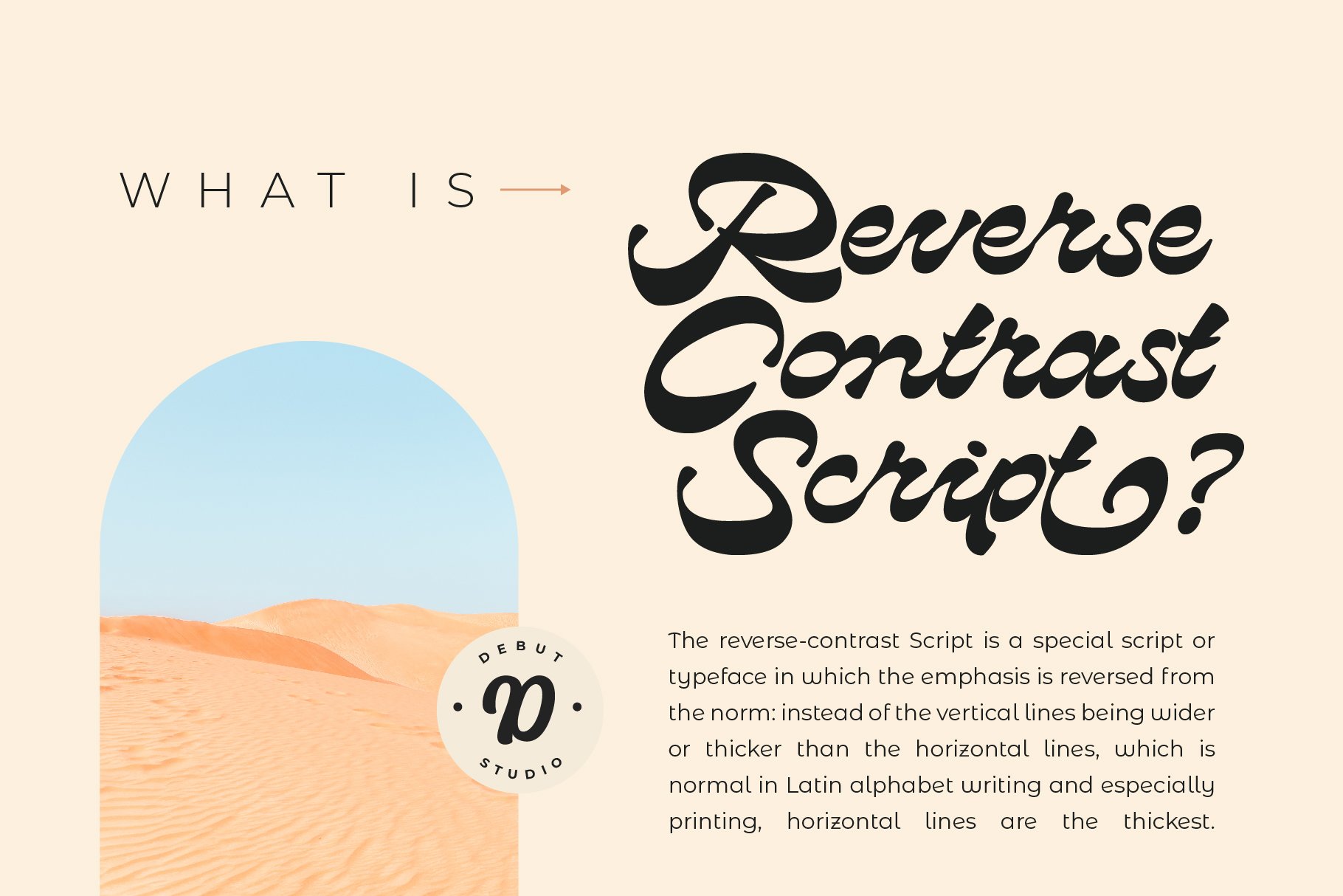 Hinterland | Reverse Contrast Script preview image.