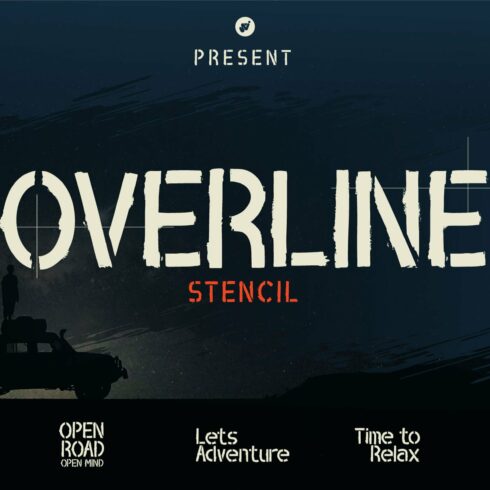 OVERLINE STENCIL cover image.