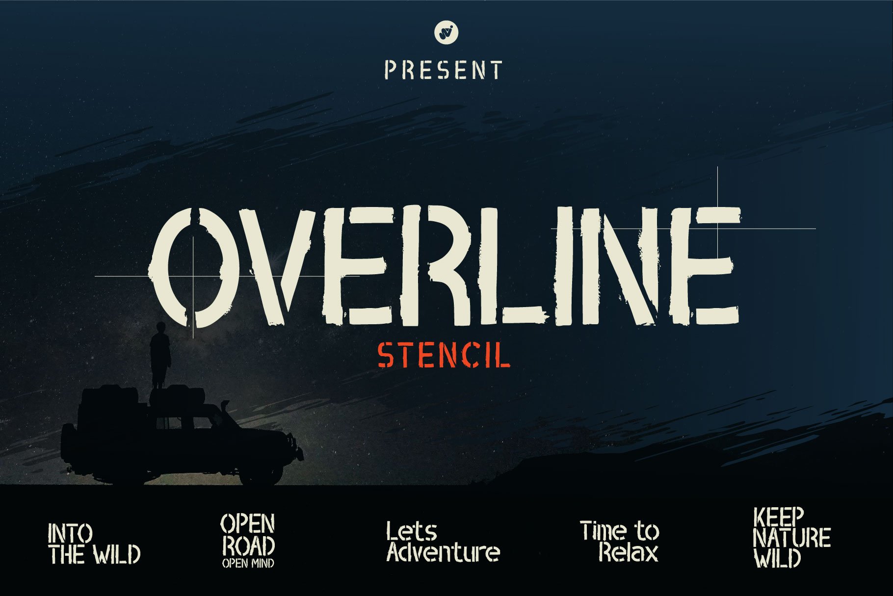 OVERLINE STENCIL cover image.