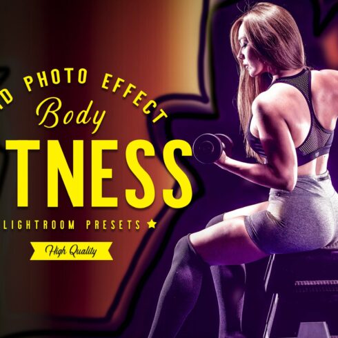 Body Fitness Lightroom Presetscover image.