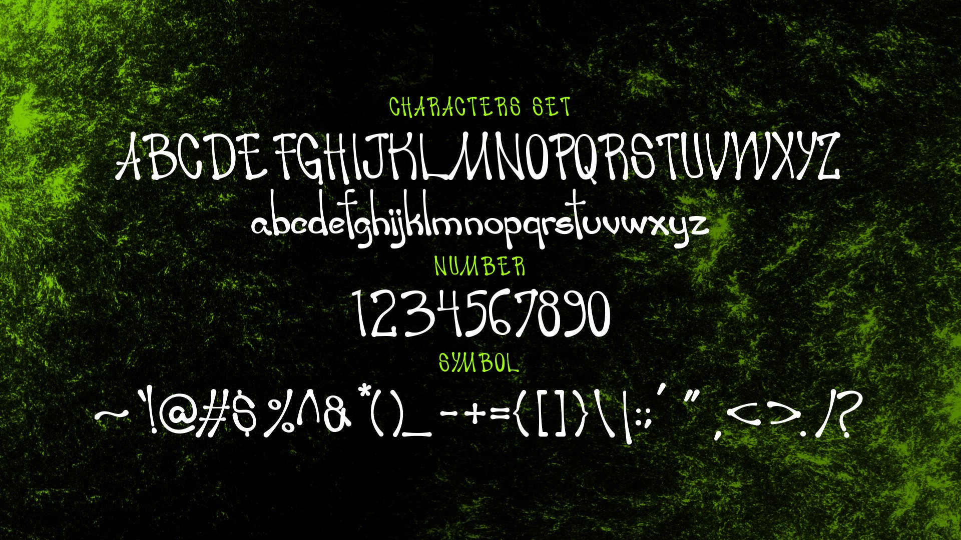 Toxicon Fontpreview image.