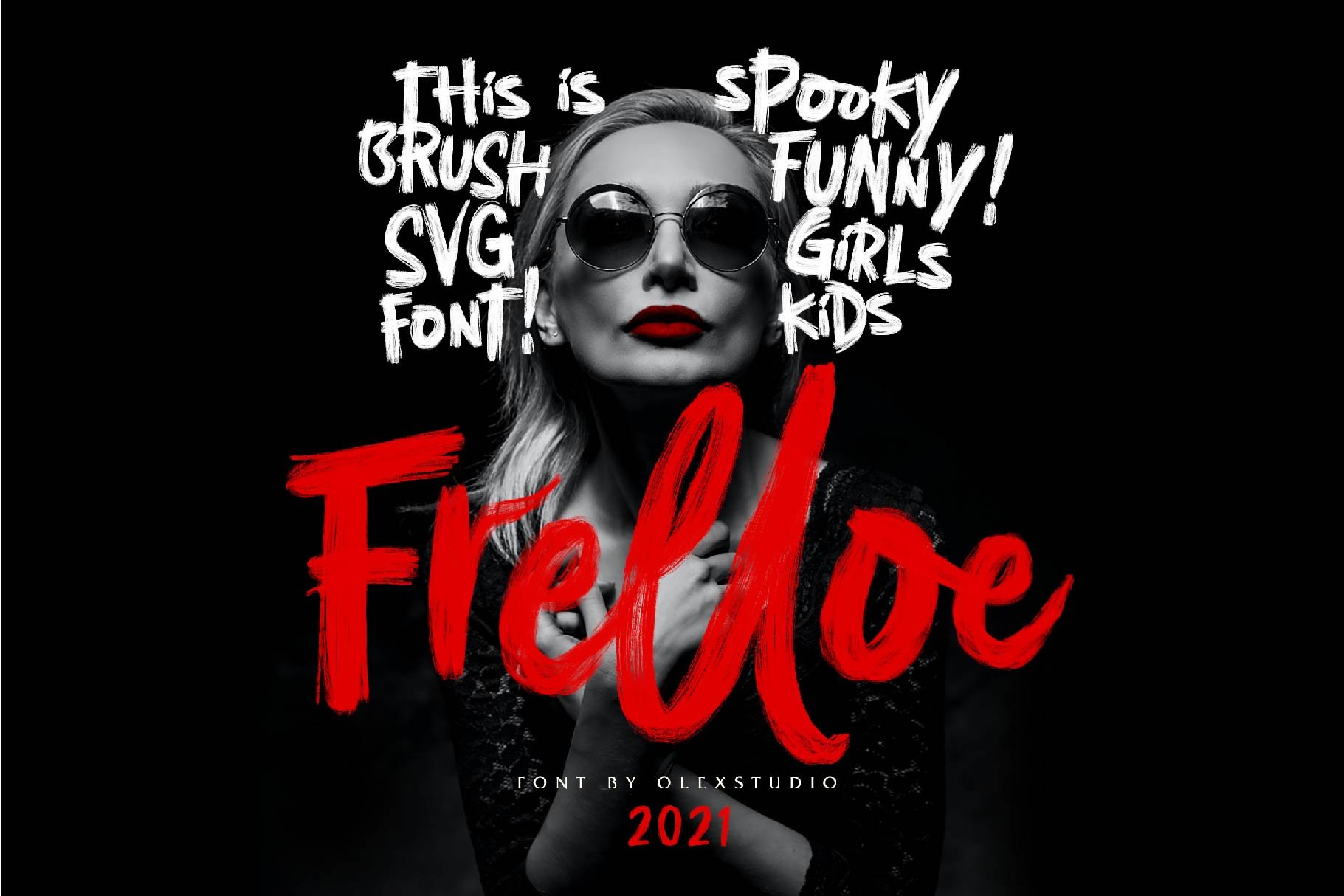 FRELLOE - SVG FONT cover image.