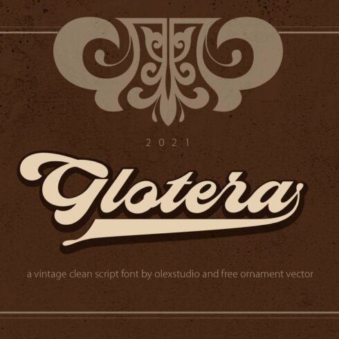 Glotera - Vintage Script cover image.