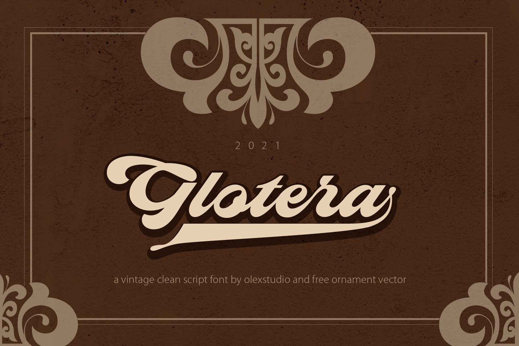 Glotera - Vintage Script cover image.