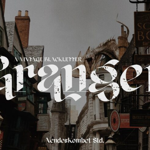 Granger - Vintage Blackletter cover image.