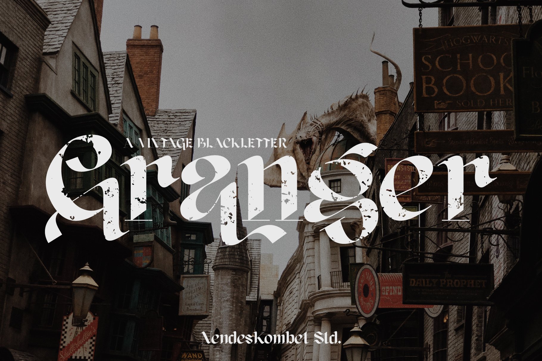 Granger - Vintage Blackletter cover image.