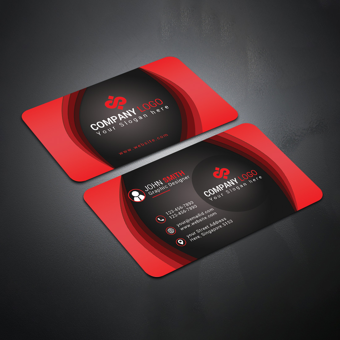 Luxury Business Card cover image.