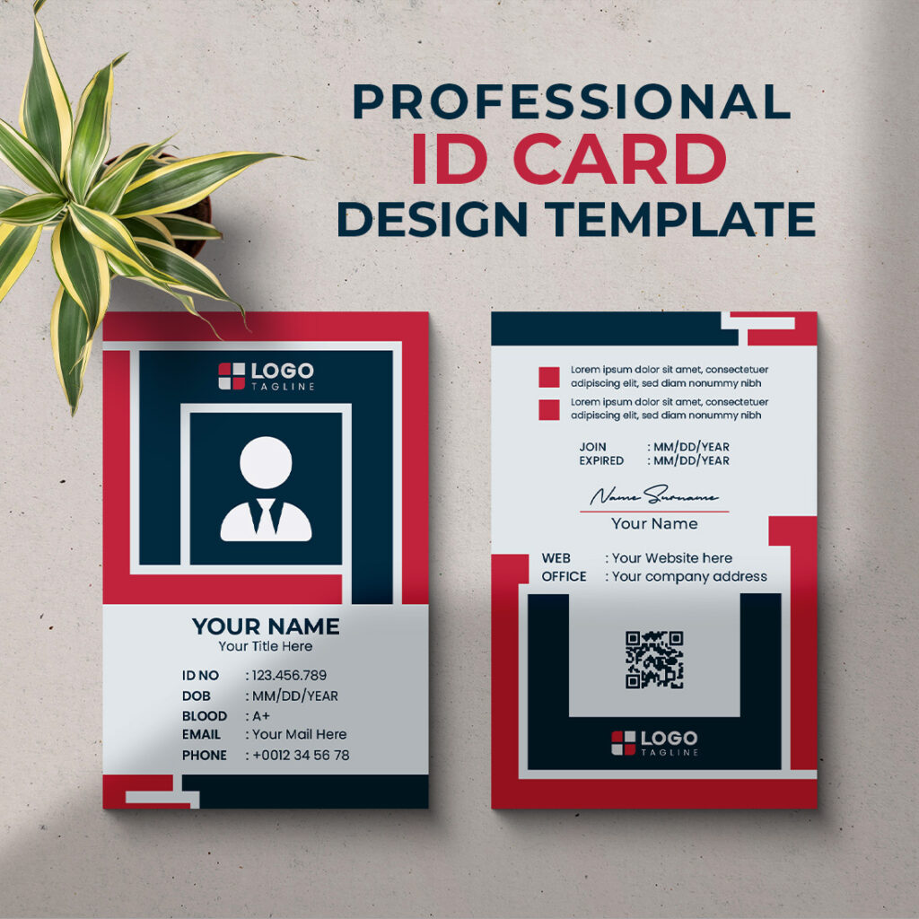 Professional Creative Modern Unique Id Card Ideas MasterBundles