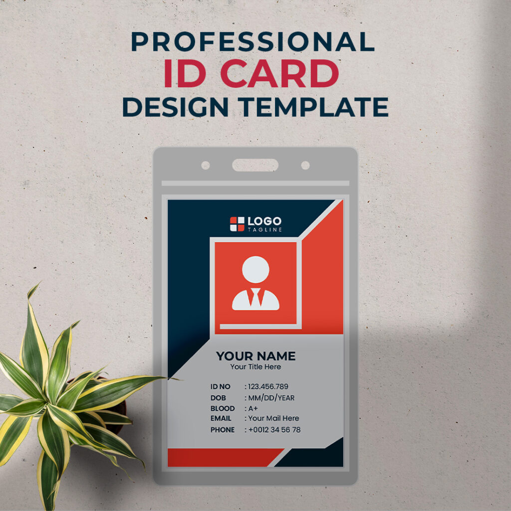 Professional Creative Modern Unique Id Card Design Idea - MasterBundles