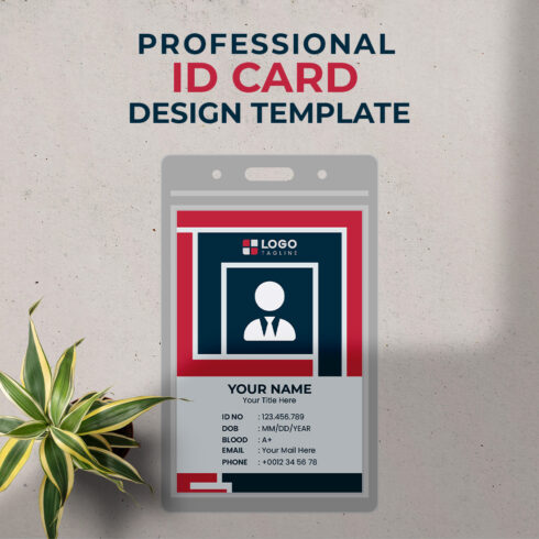 Professional Creative Modern Unique Id Card Design Template - MasterBundles