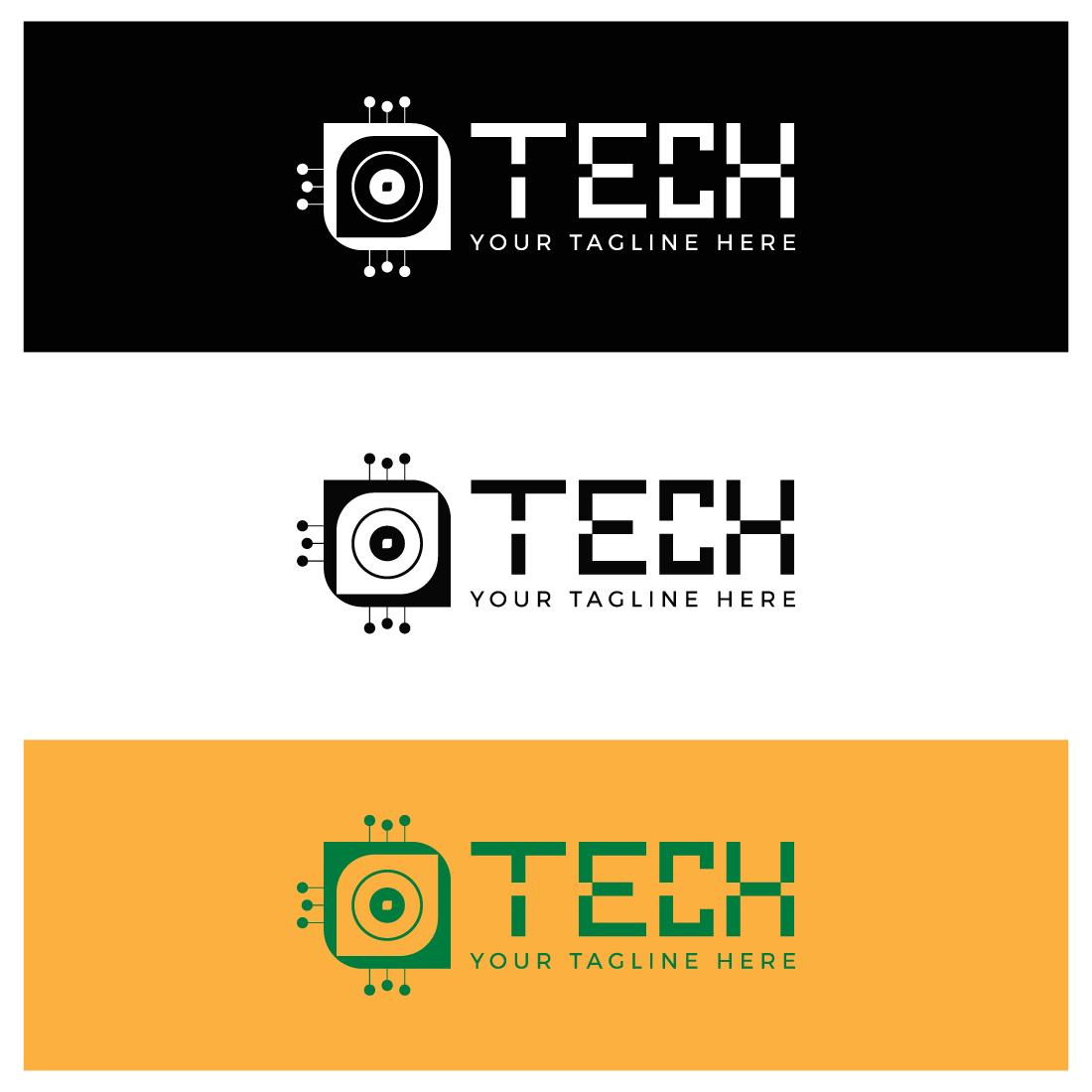 Technology based logo design cover image.