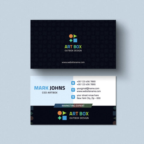 Business Card Design cover image.