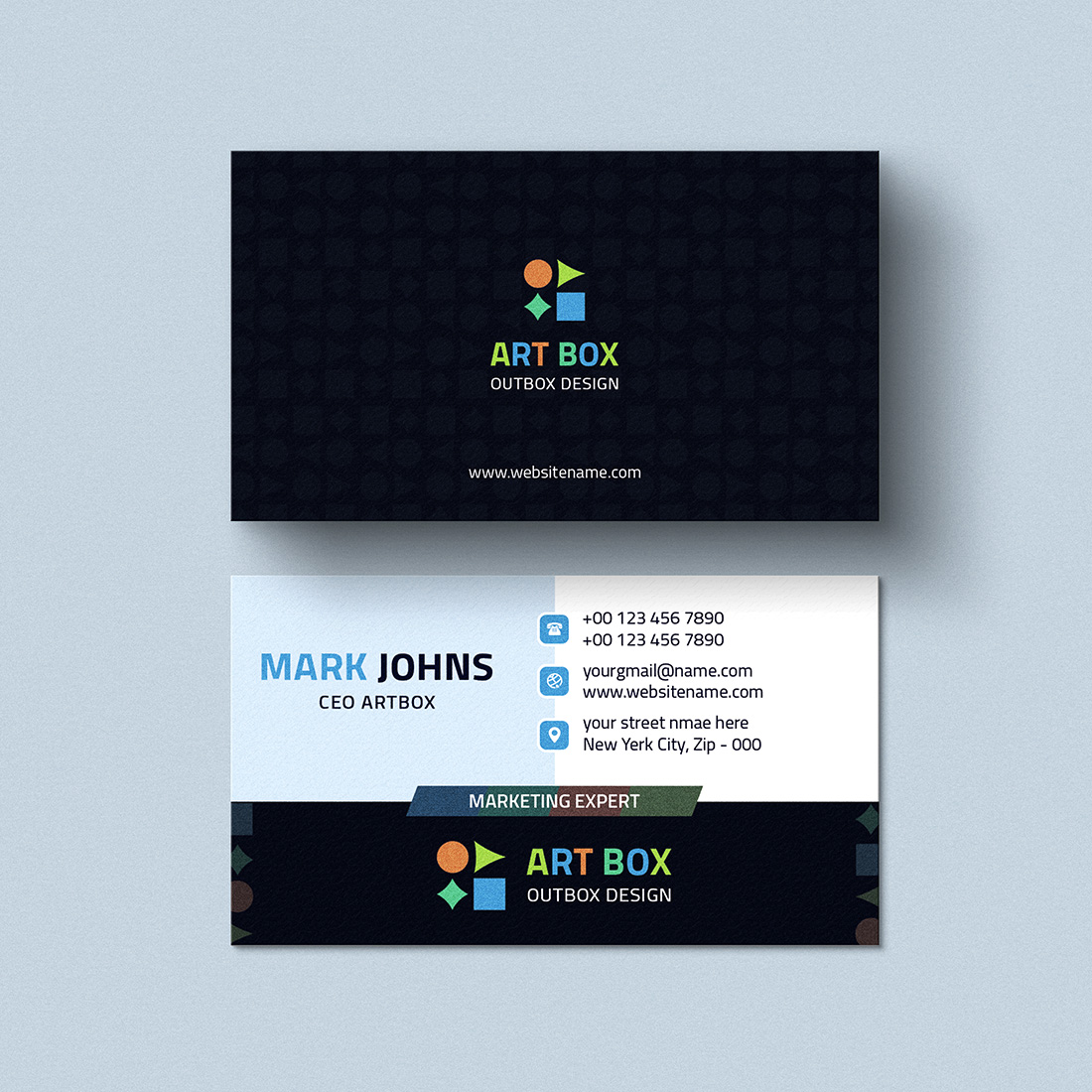 Business Card Design cover image.