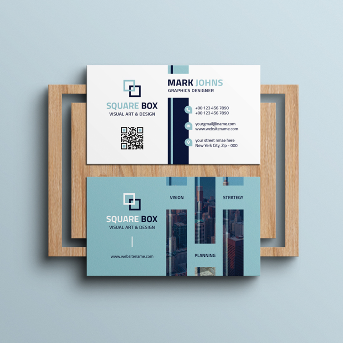 Creative Business Card Design preview image.