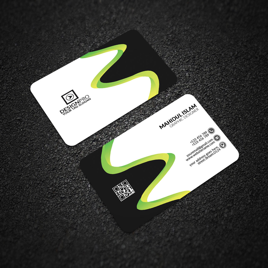 Business Card Design preview image.