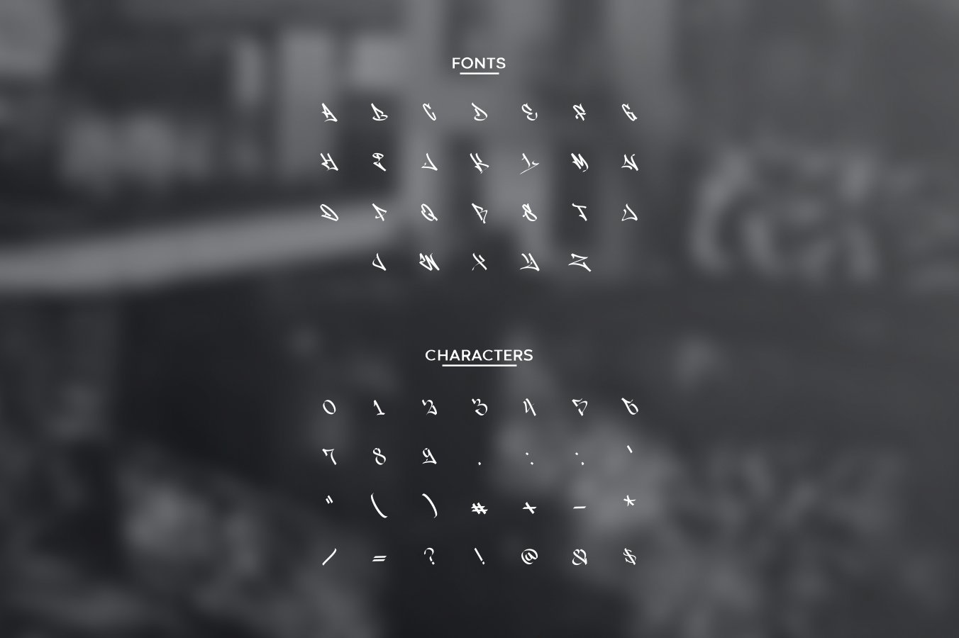 Graffiti Fonts | Tagging Vol.1 preview image.