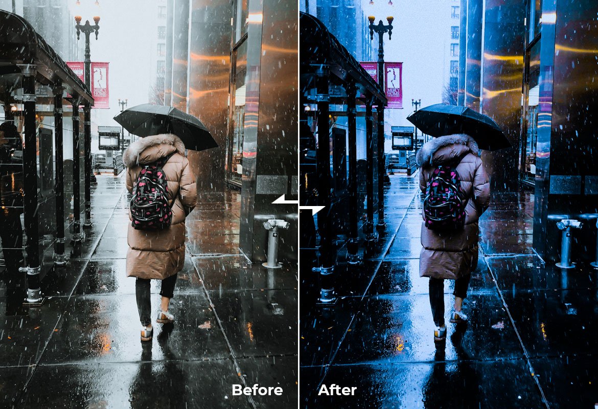 Lr Presets & Ps Actions - Blue Darkpreview image.