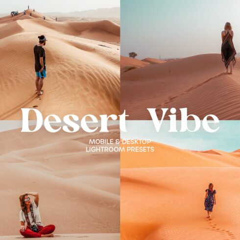Desert Vibes Lightroom Presetscover image.