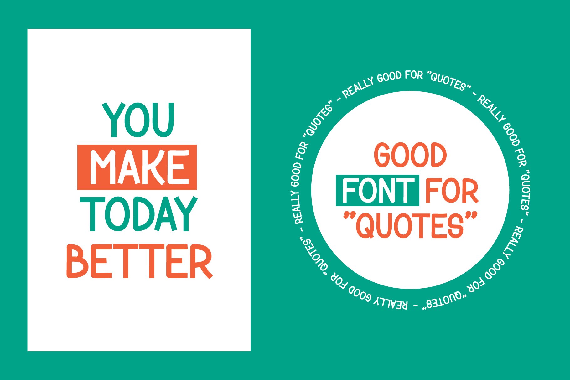 Fonton - Playful Font preview image.