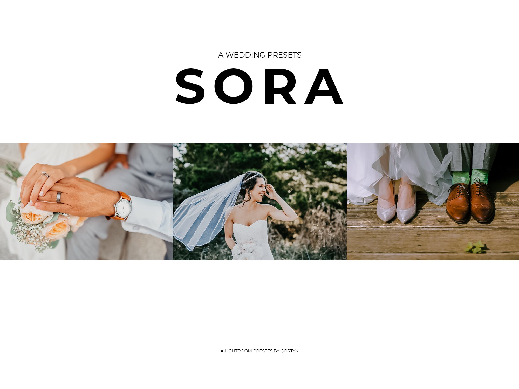 Sora - A Wedding Lightroom Presetscover image.