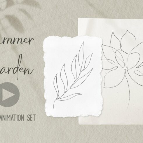 jardin d'été animation | overlayscover image.