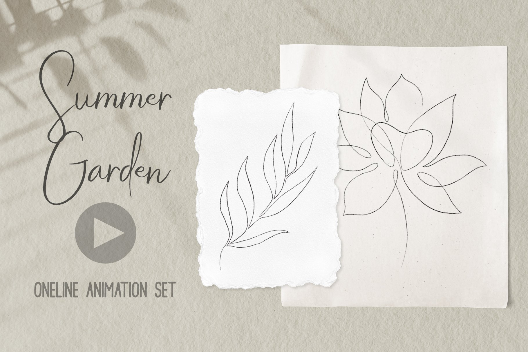 jardin d'été animation | overlayscover image.