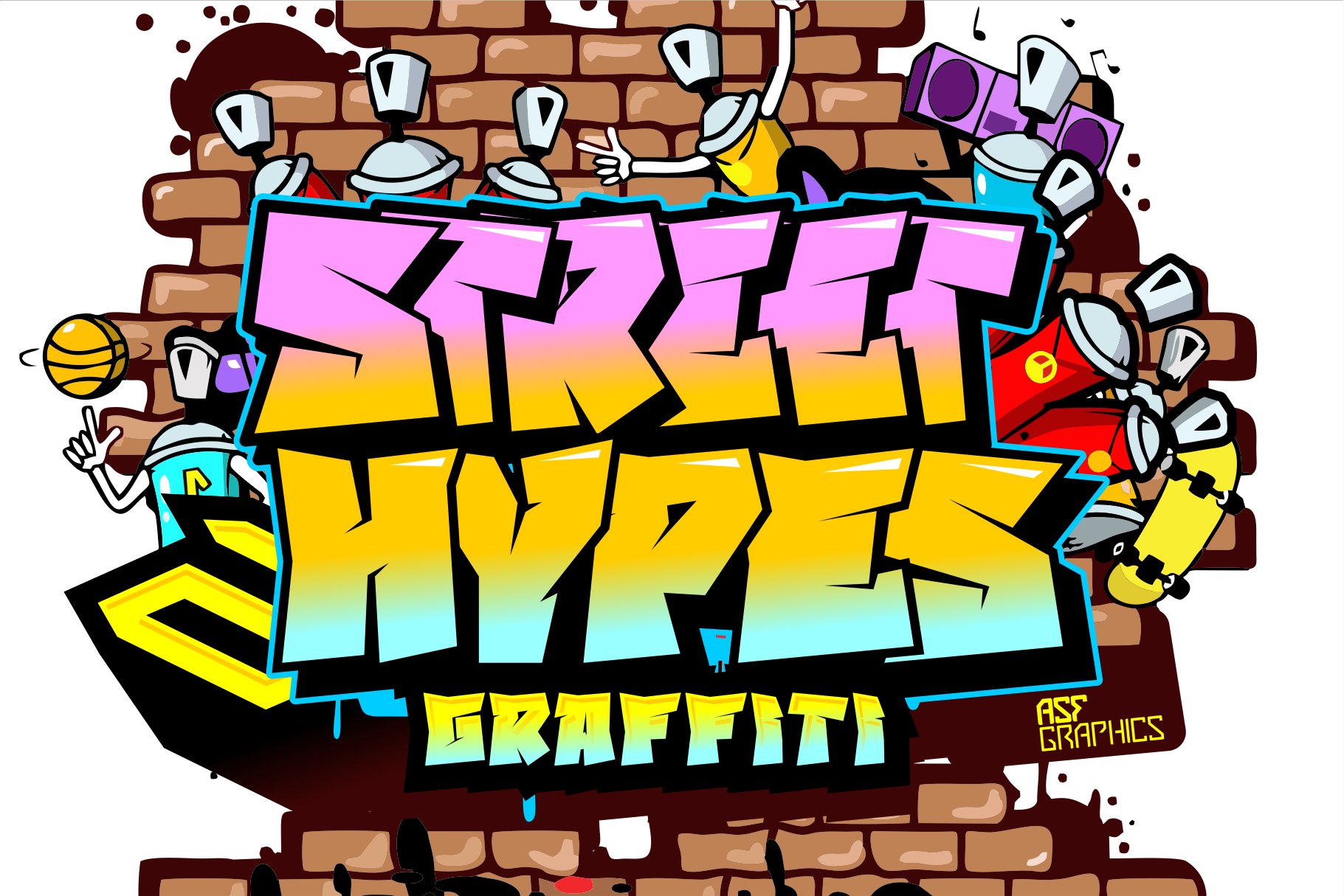 Street Hypes Graffiti cover image.